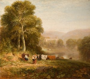 Abbaye de Bolton, 1844 - David Cox the elder