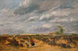Faire voler le cerf-volant, un jour venteux, 1851