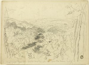 Pont Pwl Gwyn, rivière Usk - David Cox the elder