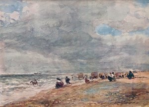 Rhyl Sands, vers 1850 - David Cox the elder
