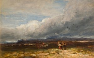 Les ramasseurs de tourbe - David Cox the elder