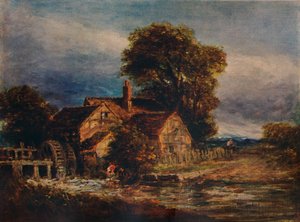 La Roue à eau, vers 1839 - David Cox the elder