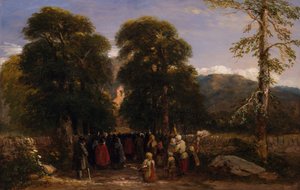 Les funérailles galloises, 1848