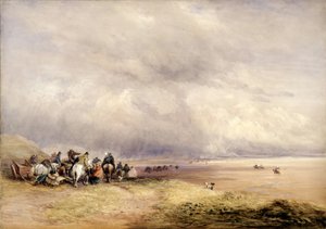 Ulverston Sands, 1835 - David Cox the elder