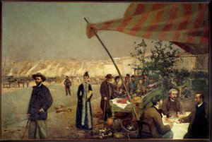 À Bregaillon à Marseille en 1890 - David Dellepiane