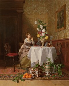 Perdu dans ses pensées - David Emil Joseph de Noter