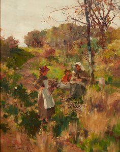 Ramassage de bois de chauffage - David Fulton