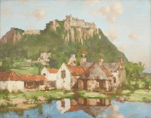 Sous les remparts du château de Stirling - David Gauld