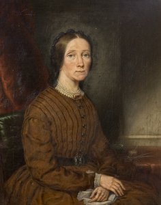 La femme du peintre Harriet (1809-1868), c.1868 - David Gee