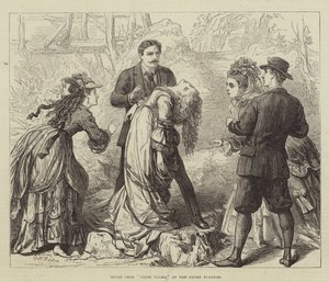 Scène de La fausse honte, au Globe Theatre - David Henry Friston