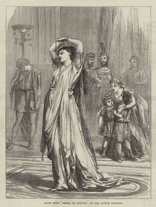 Scène de Médée à Corinthe, au Théâtre Lyceum