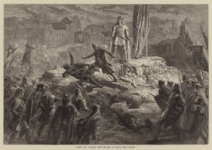 Scène de Richard Cœur de Lion, au Théâtre de Drury Lane