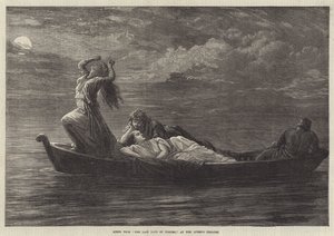 Scène des Derniers Jours de Pompéi, au Queen