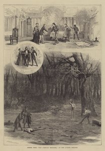 Scènes des Frères corses, au Lyceum Theatre - David Henry Friston
