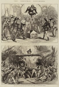 Les pantomimes de Noël - David Henry Friston