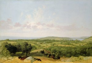 Vue de la baie de Narragansett, près de Warwick, Rhode Island