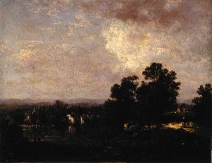 Paysage de Wallkill, vers 1885 - David Johnson