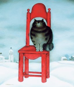 Chaise rouge, 1995