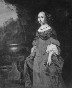 Anna Dorothée, 1640-1713, princesse de Holstein-Gottorp, abbesse de Quedlinbourg - David Klöcker Ehrenstrahl