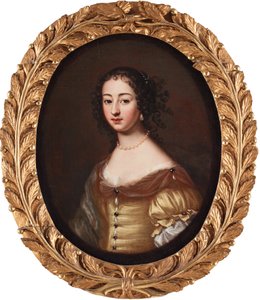 Femme en robe jaune - David Klöcker Ehrenstrahl