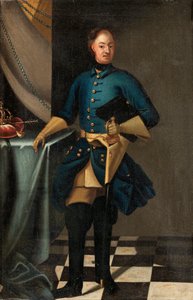 Portrait du roi Charles XII de Suède - David Krafft von