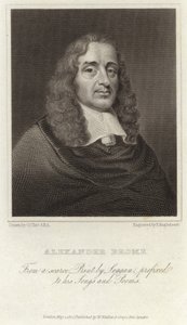 Alexander Brome - poète anglais - David Loggan