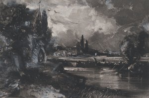 Un moulin, 1829 - David Lucas