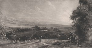 Coucher de soleil automnal, 1830