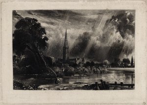 Cathédrale de Salisbury, c.1832