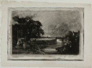 La rivière Stour de Divers Sujets de Paysages Anglais - David Lucas