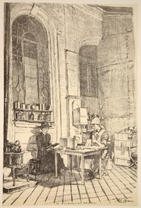 Une station de repos VAD, illustration de 