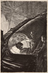 Travail de nuit sur la culasse d