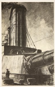 Sur un croiseur de bataille, illustration de 