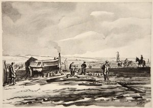 Sur la Somme : Boue, illustration de 