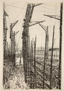 Les sept grues, illustration de 
