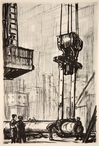 La fosse aux canons : les grandes prises de la grue, illustration de 