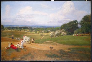 La joyeuse lande de Hampstead, 1897