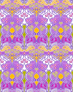 Beauclair Mauve, 2018 (technique mixte numérique)