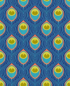 Peacock Cyan, 2019 (technique mixte numérique)
