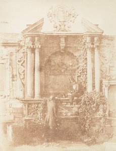 Édimbourg. Cimetière de Greyfriars, 1843-47. Créateurs : David Octavius Hill, Robert Adamson, Hill & Adamson - Hill and Adamson