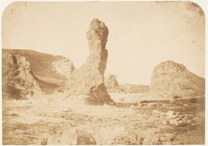 St. Andrews. The Spindle Rock, 1843-47 - Hill and Adamson