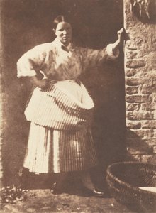 Une pêcheuse de Newhaven, 1844 - David Octavius Hill, Robert Adamson