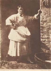 Une pêcheuse de Newhaven, 1844 (photo) - David Octavius Hill