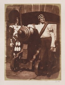 Artilleur et Highlander, château d
