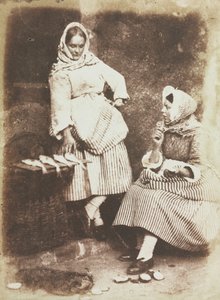 Poissonnières de Newhaven, Jeanie Wilson et Annie Linton - David Octavius Hill