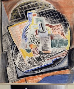 Nature morte cubiste - David Petrovich Sterenberg