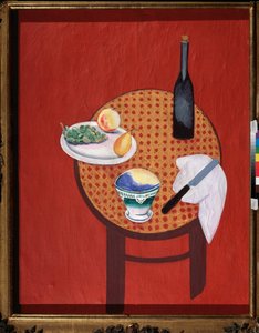 Nature morte rouge