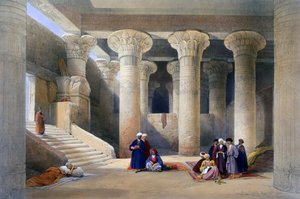 Intérieur du temple d