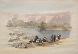 Rives du Jourdain - David Roberts