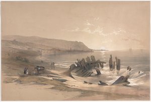 Caïphe regardant vers le mont Carmel, 1839 - David Roberts
